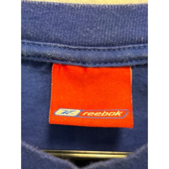 Reebok New York Giants Blue Graphic Tee pit to pit  23.5 - Picture 7 of 9
